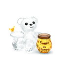 スワロフスキー SWAROVSKI クリスベア スウィート アズ ハニー （クリア×ゴールド） 5491970 Kris Bear Sweet As Honey クマ フィギュリン インテリア プレゼント フィギュア 置物 オブジェ クリスタル ガラス ギフト対応 【送料無料】