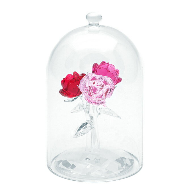 スワロフスキー SWAROVSKI ローズブーケ 10.5 x 6.4 x 6.4 cm （クリア×ピンク） 5493707 ROSE BOUQUET