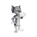 スワロフスキー SWAROVSKI トムとジェリー トム （クリア×グレー） 5515335 TOM and JERRY Tom キャット 猫 フィギュリン インテリア プレゼント フィギュア 置物 オブジェ クリスタル ガラス ギフト対応 