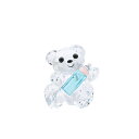 スワロフスキー SWAROVSKI マイリトル クリスベア ベイビー （クリア×ブルー） 5557541 My Little Kris Bear Baby クマ フィギュア フィギュリン 置物 記念日 プレゼント オブジェ クリスタル ガラス ギフト対応 