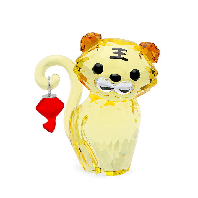 スワロフスキー SWAROVSKI アジアンシンボル タイガー マルチカラー 5579577 Asian Symbols Tiger とら トラ 虎 寅 干支 記念日 プレゼント フィギュア フィギュリン 置物 オブジェ クリスタル…