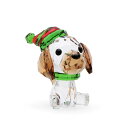 スワロフスキー SWAROVSKI ホリデー チアーズ ビーグル （マルチカラー） 5625856 Holiday Cheers Beagle 犬 クリスマス フィギュア フィギュリン 置物 オブジェ インテリア プレゼント クリスタル ガラス ギフト対応 【送料無料】