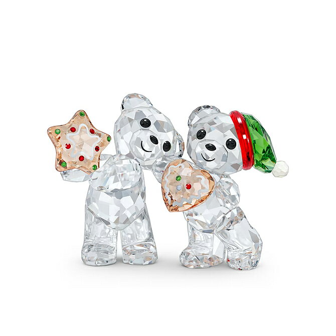 スワロフスキー SWAROVSKI クリスベア クリスマス 2022年度限定生産品 （マルチカラー） 5627747 Kris Bear Christmas Annual Edition ペア クマ クリスマス フィギュア フィギュリン 置物 オブジェ クリスタル ガラス 【送料無料】