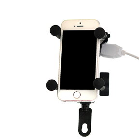 バイク用 USB充電ホルダー 衝撃保護 簡単取付 3.5〜6インチ iPhone6 6 plus 6s 6splus◇ALW-CS-328| スマホホルダー バイク 携帯ホルダー usb 電源 充電器 充電 スマホ ホルダー スマートフォンホルダー スマートフォン usb電源 usbポート バッテリー バイク用スマホホルダー