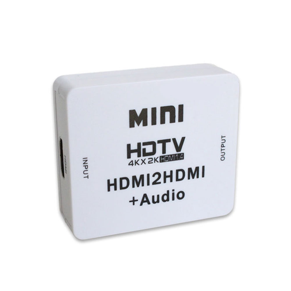 MINI HDMI2HDMI オーディオ コンバータ 4K×2K対応 デコーダ 【メール便】◇ALW ...