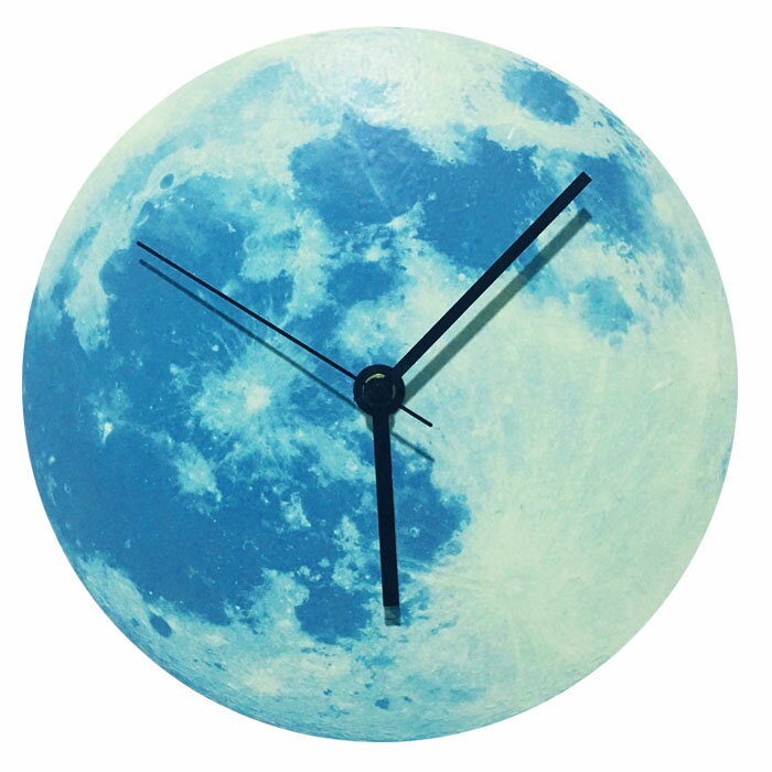 Moon Light Clock 蓄光 夜光 月 掛時計 かけ時計 壁掛け時計 壁掛け 静音 おしゃれ ギフト 装飾 直径30cm 聖なる光 子供部屋 リビング ◇ALW-FUNLIFE-CLOCK 壁 家 時計 掛け 静か インテリア 誕生日 プレゼント かわいい 子供 キッズ アナログ ウォール 寝室