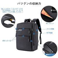 ノートPC収納対応 リュックサック バックパック 鞄 大容量 A4対応 撥水 15.6インチ ノートパソコン ラップトップ 収納 AUX USBポート付き ◇ALW-SHBO-619 | リュック パソコン 入る バッグ バック 通勤 通学 旅行 大容量バック ビジネス メンズ レディース デイバッグ