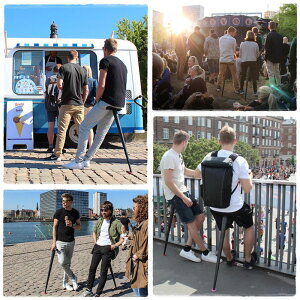 モバイルチェア 携帯イス ポケットイス スタンディングチェア ポータブルチェア 折りたたみ椅子 簡易チェア 軽量 持ち運び便利 待機列 アウトドア ◇ALW-PT-CHAIR | 携帯チェア 折りたたみ チェア 椅子 イス いす 簡易椅子 スポーツ観戦 チェアー 持ち運び 便利グッズ通販格安セール情報 楽天 通販