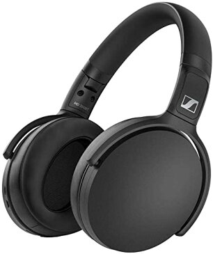 Sennheiser ゼンハイザー HD 350BT BLACK Bluetoothヘッドホン, 低遅延, AAC, aptX-LL, Bluetooth 5.0, ボイスアシスタント連携, Smart Control App, 国内正規品 508 コンパクトに折り畳み可能 ハンズフリーで通話可能