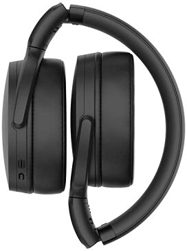 Sennheiser ゼンハイザー HD 350BT BLACK Bluetoothヘッドホン, 低遅延, AAC, aptX-LL, Bluetooth 5.0, ボイスアシスタント連携, Smart Control App, 国内正規品 508 コンパクトに折り畳み可能 ハンズフリーで通話可能