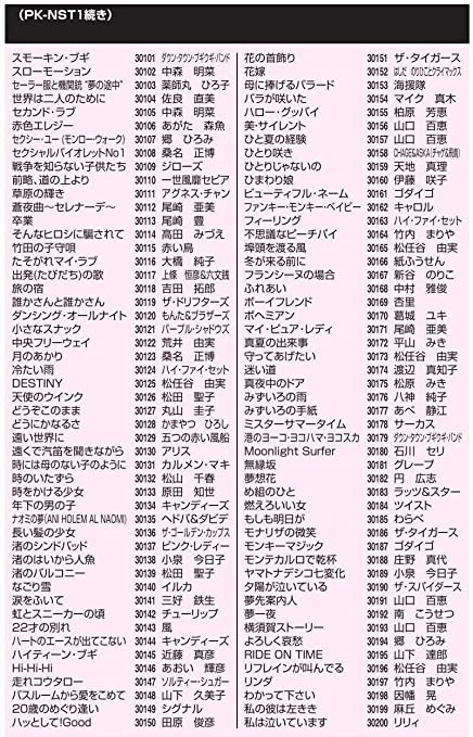 55 以上節約 家庭用パーソナルカラオケ オン ステージ 追加曲チップ Nst1 ポップス 歌謡曲 特選0曲入り お徳用タイプ 人気満点 Saogeraldodobaixio Cam Mg Gov Br