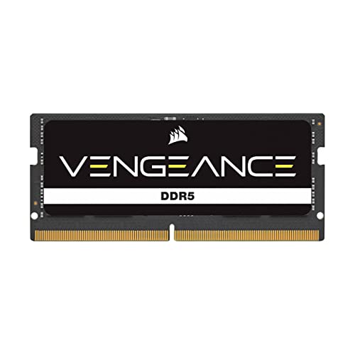 CORSAIR DDR5-4800MHz ノートPC用 メモリ VENGEANCE DDR5 32GB 32GB 1枚 SO-DIMM CMSX32GX5M1A4800C40 (PC5-38400)