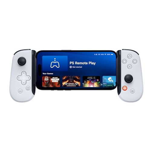 BACKBONE One Mobile Gaming Controller for Android and iPhone 15 Series (USB-C) - PlayStation Edition - 2nd Gen - あなたの携帯電話をゲームコンソールに変える - PlayStation Xbox Call of Duty Robloxなどをプレイできます。