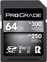 ProGrade Digital (プログレードデジタル) SDXC UHS-II V90 COBALT 300R メモリーカード 正規輸入品 (64GB)