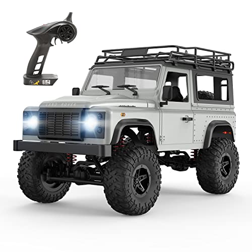 DEERC ラジコン クローラー ラジコンカー オフロード 4WD 1/12 独立懸架 操作時間100分 RCカー 大人向け 子供 LED付き カスタム可能 四輪駆動 2.4GHz リアルな指示ランプ 車両モデル 子供 男の子 彼氏 小学生 中学生 大