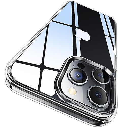 iPhone 15 Pro Max 用 ケース クリア 耐衝撃 米軍MIL規格 黄変防止 ストラップホール付き ワイヤレス充電対応 2023年新型 6.7インチ