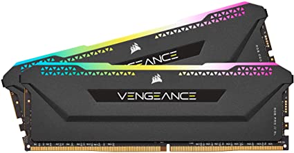 Corsair DDR4-3600MHz デスクトップPC用 メモリ VENGANCE RGB PRO SLシリーズ 32GB 16GB*2枚 CMH32GX4M2Z3600C18