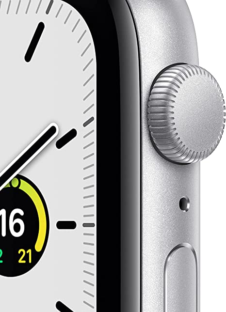 Apple Watch SE(GPSモデル)- 44mmシルバーアルミニウムケースとアビスブルースポーツバンド - レギュラー