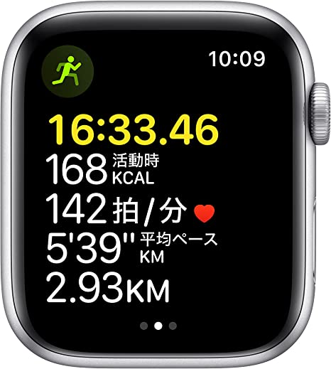 Apple Watch SE(GPSモデル)- 44mmシルバーアルミニウムケースとアビスブルースポーツバンド - レギュラー