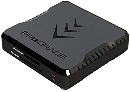 ProGrade Digital (プログレードデジタル) CFexpress Type A/SD USB3.2Gen2 ダブルスロットカードリーダー (PG09) 正規輸入品