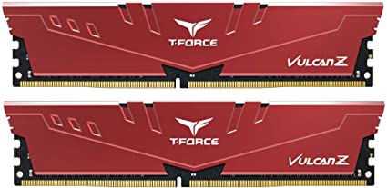 楽天ショップあまのとりTeam DDR4 3600Mhz（PC4-28800） 8GBx2枚（16GBkit） デスクトップ用メモリ ハイスピードタイプ Vulcan Zシリーズ 日本国内無期限保証