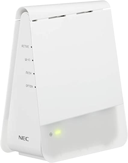 NEC WiFi メッシュルーター 単体 ルーター本体にも中