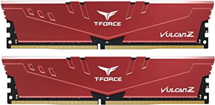 楽天ショップあまのとりTeam DDR4 3200Mhz（PC4-25600） 16GBx2枚（32GBkit） CL16 デスクトップ用メモリ ハイスピードタイプ Vulcan Zシリーズ 日本国内無期限保証