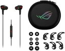 ASUS ROG Cetra II Core インイヤー ゲーミングヘッドホン 液体シリコンラバー(LSR製) インライン マイク付き 3.5 mm ボリュームコントロール 18g PS5 PS4 Switch PC スマートフォン イヤホン ヘッ
