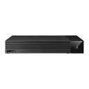 バッファロー TV用外付けハードディスク 2TB SeeQVault/テレビ録画/4K対応 ファンレス静音コンパクト 日本製 故障予測 みまもり合図 HD-SQS2U3-A/N(2)