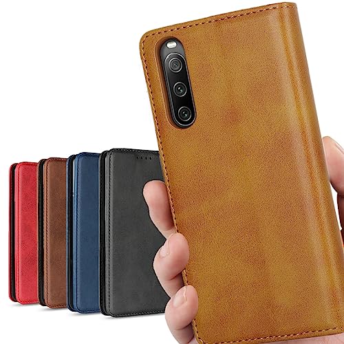 Xperia 10 V ケース 手帳型 XPERIA10V ケース xperia10-V au SOG11 docomo SO-52D SIMフリー SoftBank 楽天モバイル xperia 10 マーク5 mark v (ライトブラウン) Xperia 10 V ケース 手帳型 XPERIA10V ケース xperia10-V au SOG11 docomo SO-52D SIMフリー SoftBank 楽天モバイル xperia 10 マーク5 mark v (ライトブラウン)