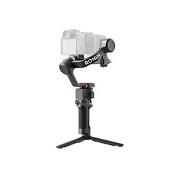 DJI RS 3、3軸ジンバル、Canon/Sony/Panasonic/Nikon/Fujifilm製一眼レフ ミラーレスカメラ向け、積載量3 kg、自動軸ロック、1.8インチOLEDタッチ画面、動画撮影用プロ向けスタビライザー