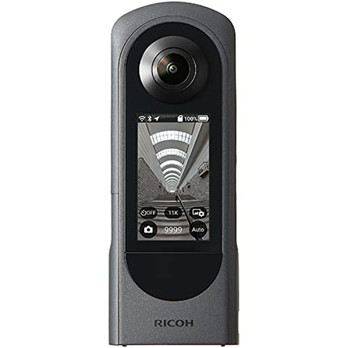 RICOH THETA X ᥿å졼 360٥ THETA꡼ΥɥХ󥹥ɥǥ 2.25 緿վåѥͥ 60MP(11K)Ż߲軣 5.7K/30fpsư 꿶ǽ ¢꡼46GB GPS