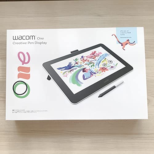 Wacom One 液晶ペンタブレット 13.3型 内蔵スタンド付き DTC133W0D