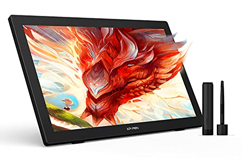 Windows タブレット XPPen 液タブ 23.8型 大画面 2K QHD 液晶ペンタブレット 傾き検知 充電不要ペン付 お絵描き用 イラスト制作 ソフトウェア付き Artist 24 Windows 7以降、Mac OS X10.10以降、Chrome OS 88以降、Linux ブラック