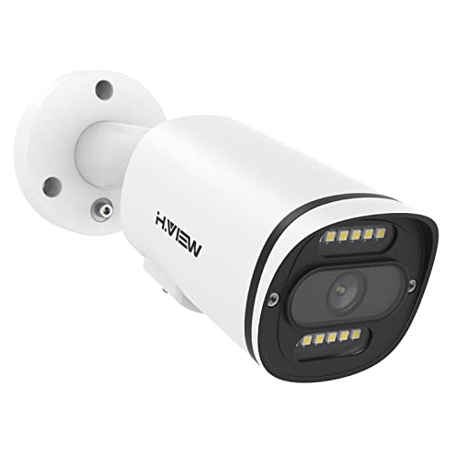 H.View ȥ 800 24/7ե륫顼  顼Ż POEť ͭ³ WDR 2.8mm ONVIFб Żե륫顼 AIεǽ IP67ɿɿ ִƻ ޥ/PCб /HV-800G2A5