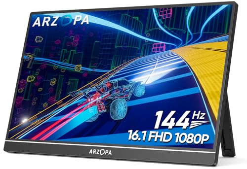 モバイルモニター 16.1インチ 144Hz 1msゲーミングモニター 1920x1080FHD ゲームモニター 非光沢IPS液晶パネル スイッチ用ディスプレイ 自立型 HDRモード対応 ブルーライト機能 標準HD/USB/Type-C/HDMI端子 Z1FC モバイルモニター 16.1インチ 144Hz 1msゲーミングモニター 1920x1080FHD ゲームモニター 非光沢IPS液晶パネル スイッチ用ディスプレイ 自立型 HDRモード対応 ブルーライト機能 標準HD/USB/Type-C/HDMI端子 Z1FC