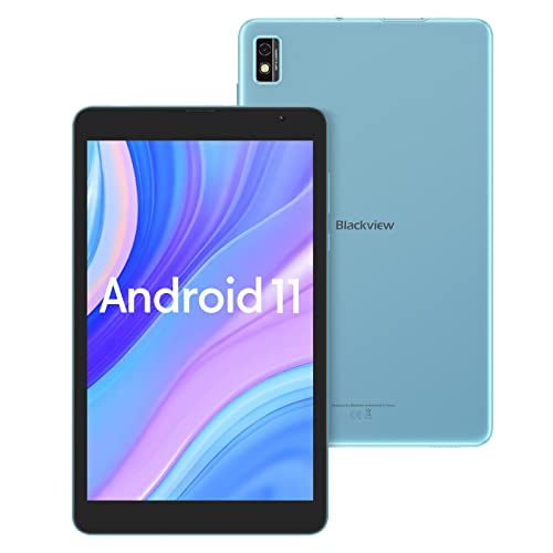 Blackview Tab6 タブレット8インチ Android 11 タブレット3GB+32GB 4G LTE SIM通話対応 5G Wi-Fi 1280*800 HD IPS ディスプレイTF拡張 5580mAh 顔認証 日本語取扱説明書