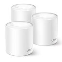 TP-Link WiFi 無線LANルーター dual_band Wi-Fi6 2402 + 574 Mbps HE160 メッシュWi-Fiシステム 3年保証 Deco X50/A 3ユニット(2)