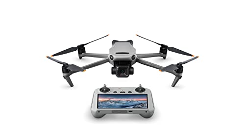 リモートID対応 DJI Mavic 3 Classic DJI RC付属 – 4/3型CMOS Hasselbladカメラ搭載プロ向けドローン、高解像5.1K動画、46分飛行時間、全方向障害物検知、15km伝送距離 日本国内:8 km