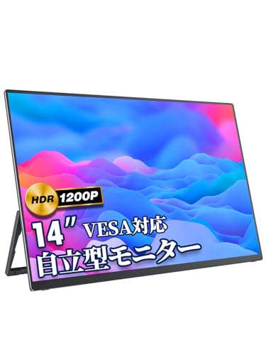 モバイルモニター14インチ モバイルディスプレイ cocopar 非光沢IPSパネル 薄い 軽量 1920x1200 HDRモード/疲れ目軽減/USB Tpye-C/mini HDMI/540g/5mmフレーム/カバー付PS4/PS モバイルモニター14インチ モバイルディスプレイ cocopar 非光沢IPSパネル 薄い 軽量 1920x1200 HDRモード/疲れ目軽減/USB Tpye-C/mini HDMI/540g/5mmフレーム/カバー付PS4/PS