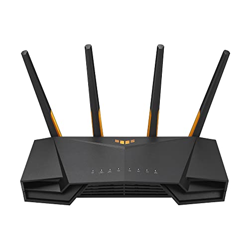 ASUS WiFi TUF-AX4200 無線 ルーター dual band 規格WiFi6 3603+574Mbps v6プラス対応デュアルバンドゲーミング。 2.5G WANポート 2.0GHzクアッドコアCPU メッシュ/セキュリティ機能付 3階建4LDK