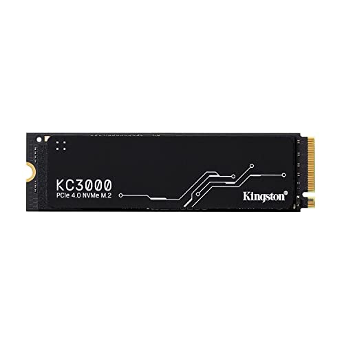 キングストンテクノロジー Kingston SSD KC3000 2048GB 2TB PCIe Gen 4.0 x4 最大7,000MB/秒 PS5 動作確認済 極薄グラフェンヒートシンク M.2 2280 NVMe SKC3000D/2048G