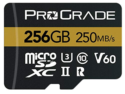 ProGrade Digital (プログレードデジタル) microSDXC UHS-II V60 GOLD 256GB 正規輸入品