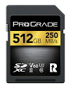 ProGrade Digital (プログレードデジタル) SDXC UHS-II V60 GOLD 512GB 正規輸入品