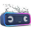 DOSS SoundBox Pro+ Bluetoothスピーカー 24W 重低音 ワイヤレススピーカー ポータブル 小型 ブルートゥース スピーカー 15時間...