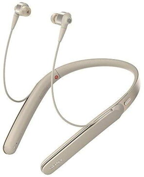 ワイヤレスイヤホン ソニー ワイヤレスノイズキャンセリングイヤホン WI-1000X : Bluetooth/ Alexa搭載 /ハイレゾ対応 最大10時間連続再生 カナル型 マイク付き 2017年モデル シャンパンゴールド WI-1000X N