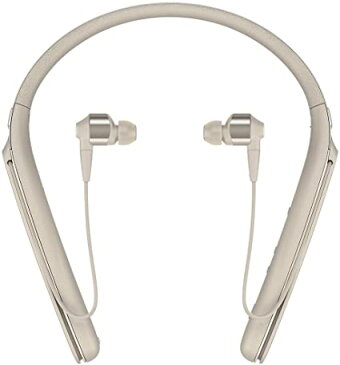 ワイヤレスイヤホン ソニー ワイヤレスノイズキャンセリングイヤホン WI-1000X : Bluetooth/ Alexa搭載 /ハイレゾ対応 最大10時間連続再生 カナル型 マイク付き 2017年モデル シャンパンゴールド WI-1000X N