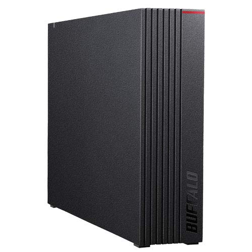 バッファロー 外付け 8TB ハードディスク HD-NRLD8.0U3-BA ブラック