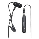 オーディオテクニカ コンデンサーマイク XLR 金管楽器用 / サックス /トランペット / 楽器用マイクホルダー付属 / バックエレクトレット / 単一指向性 / 145dBの高耐入力 / ローカットスイッチ / ウインドスクリーン付属 PRO35