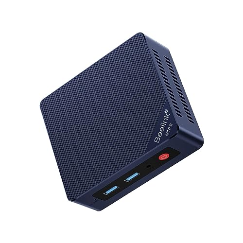 ミニ PC,Beelink 第 12 世代インテル Alder Lake-N100 プロセッサー (最大 3.40 GHz) MINI-S12 Pro ミニパソコン プリインストール W11、16GB RAM 500GB SSD 省スペースpc、4K@ ミニ PC,Beelink 第 12 世代インテル Alder Lake-N100 プロセッサー (最大 3.40 GHz) MINI-S12 Pro ミニパソコン プリインストール W11、16GB RAM 500GB SSD 省スペースpc、4K@